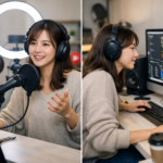 "유튜브활동하는 여성이미지" 유튜버 사업자등록에 대해 자세히 살펴봅니다.